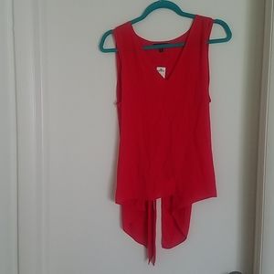 NEW Red tieback Express top